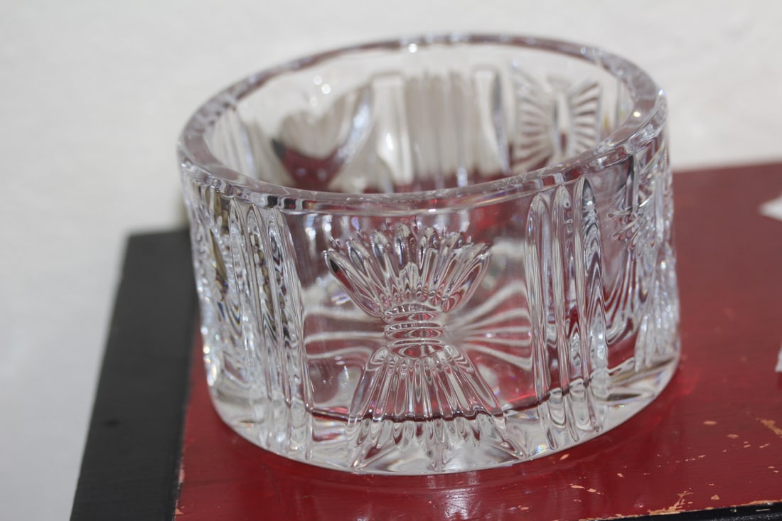 Signed Waterford Bowl: 5 1/4" in diameter