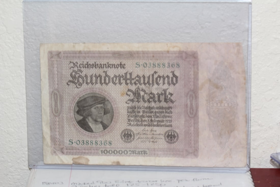 A 100,000 German Mark (1 of 2)