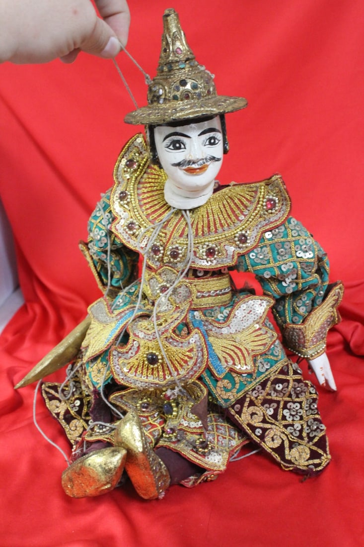An Antique Marionette: As shown on photos