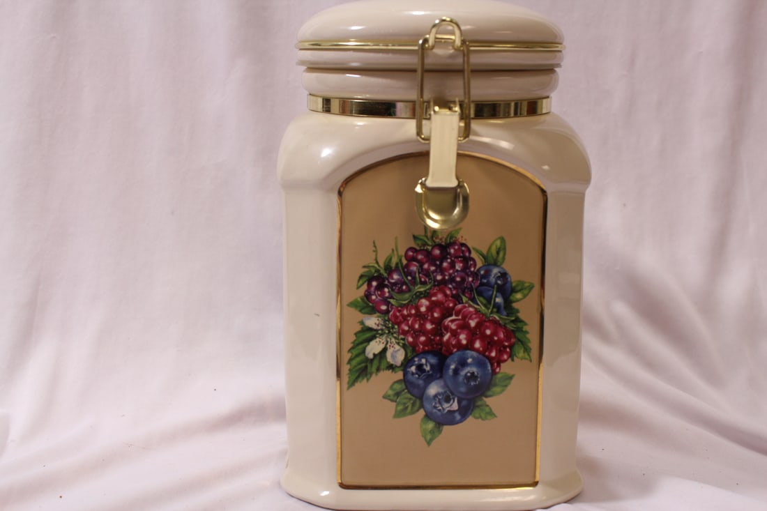 A Cookie Jar: 10" tall