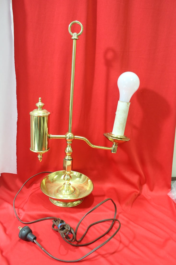 A Lamp: 18 3/4" tall
