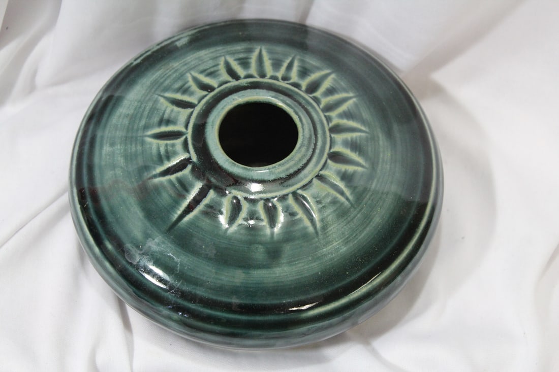 A Signed and Dated 2011 Art Pottery: 6" in diameter - possibly Alaskan
