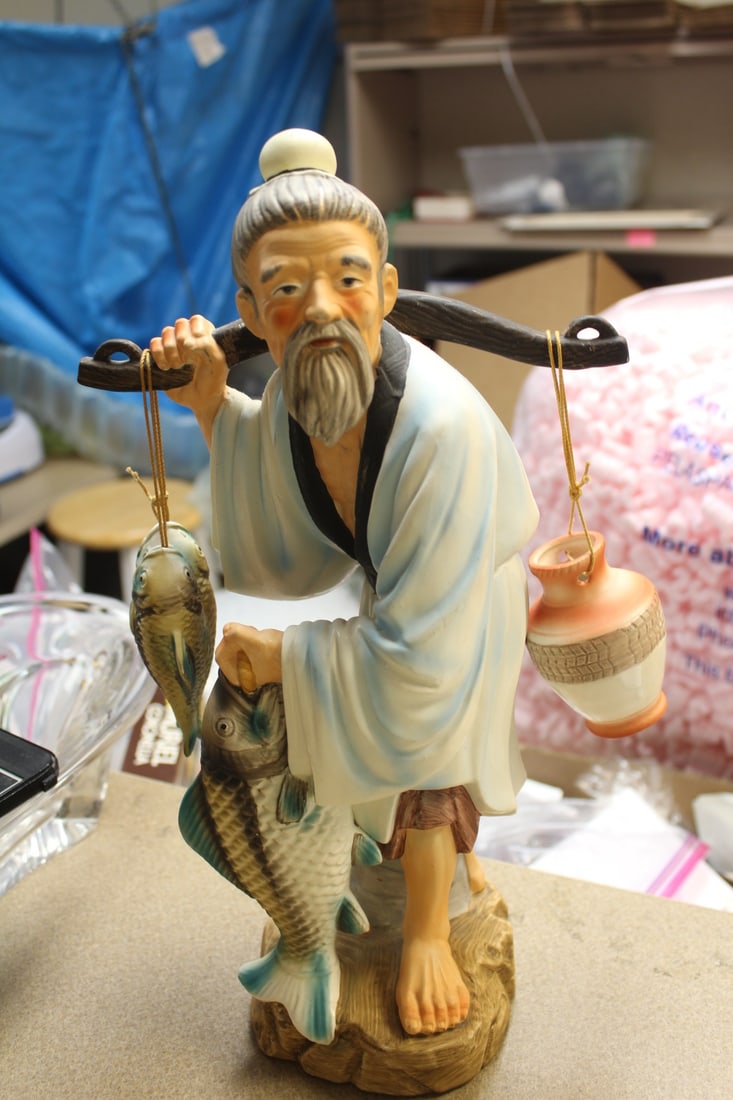 Decorative Ceramic Oriental Figurine (1 of 8)