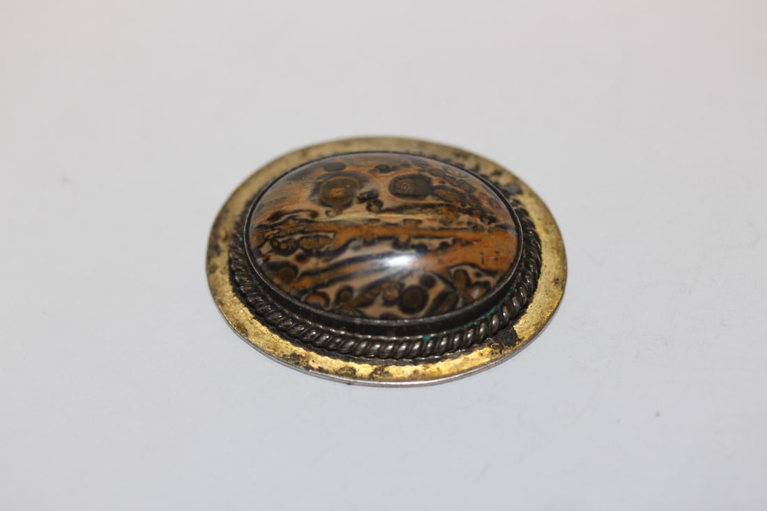 A Marked Pendant: possiblya pendant - signed RIS