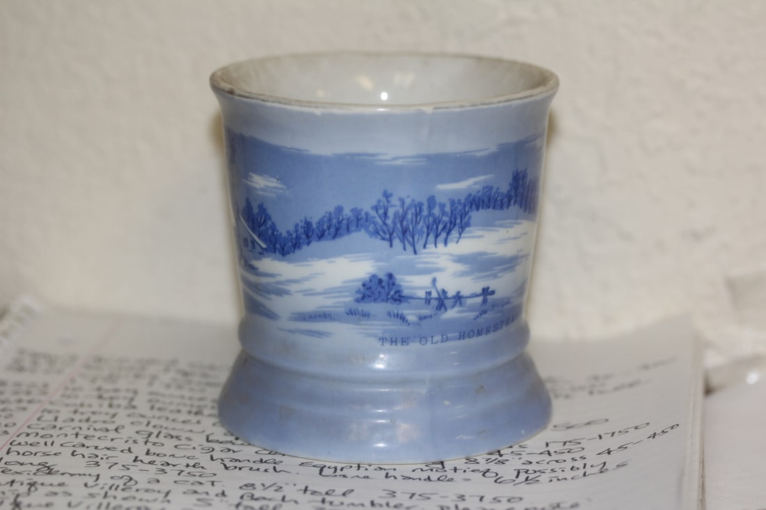 Curry and Ives Shaving Mug (1 of 6)