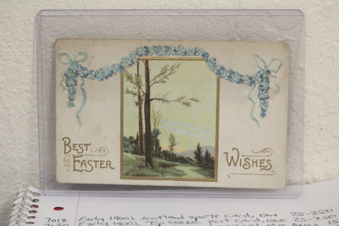 Early 1900's Easter Holiday Postcard: as shown