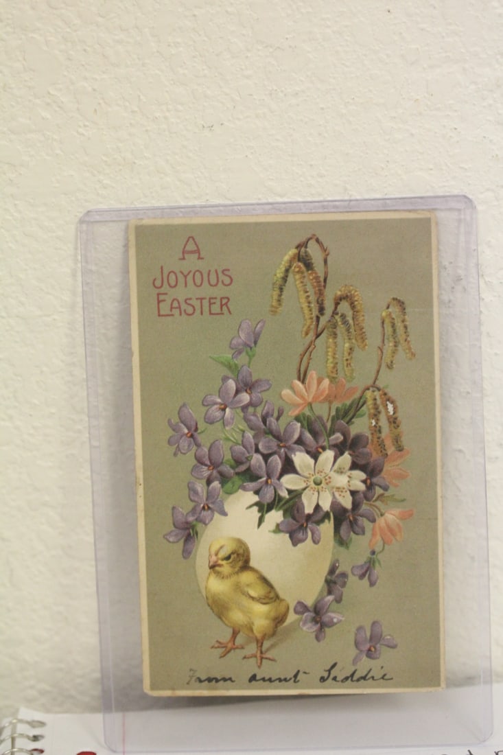 Early 1900's Easter Holiday Postcard: as shown