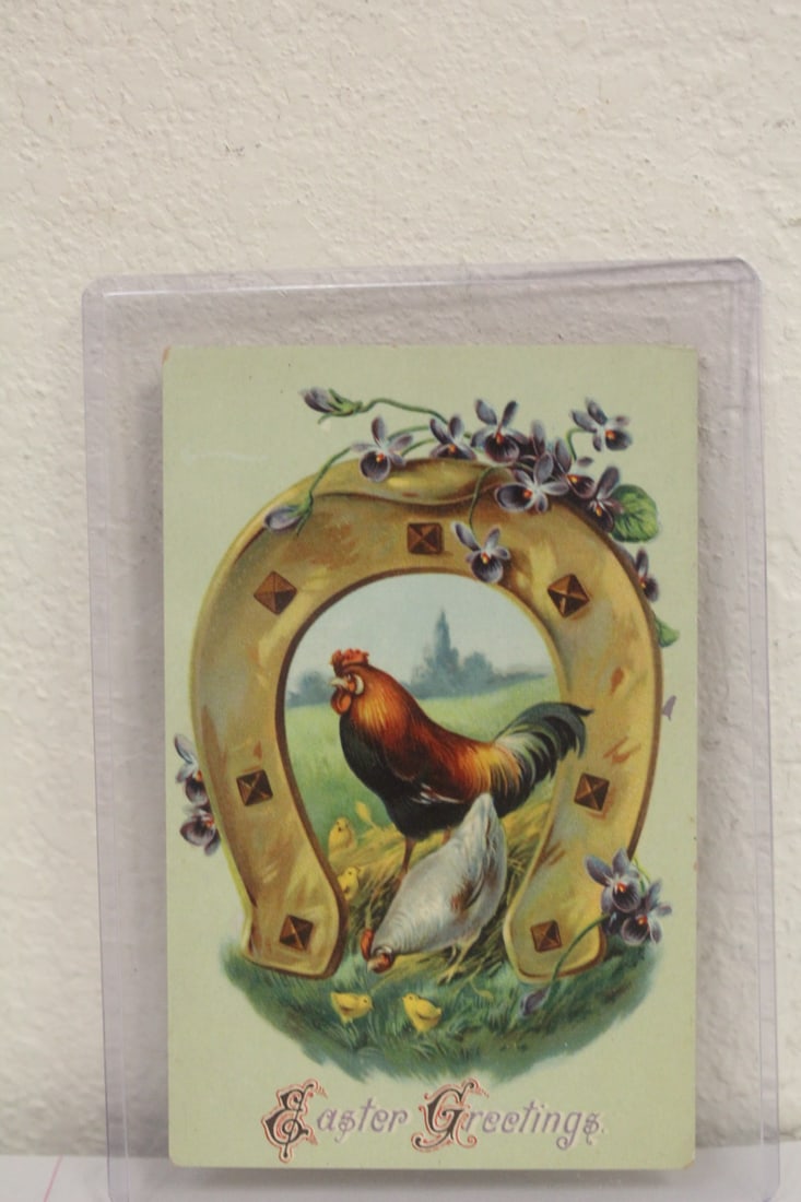 Early 1900's Easter Holiday Postcard: as shown