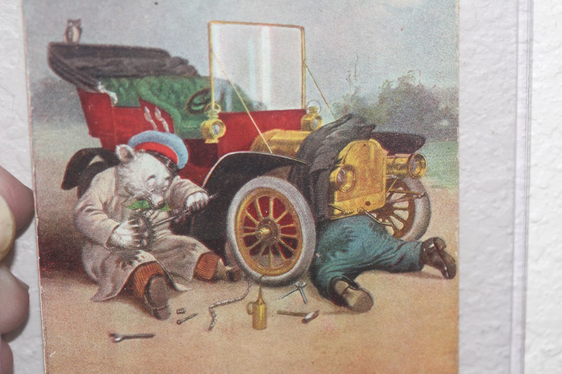 Roosevelt Bear Postcard - 2