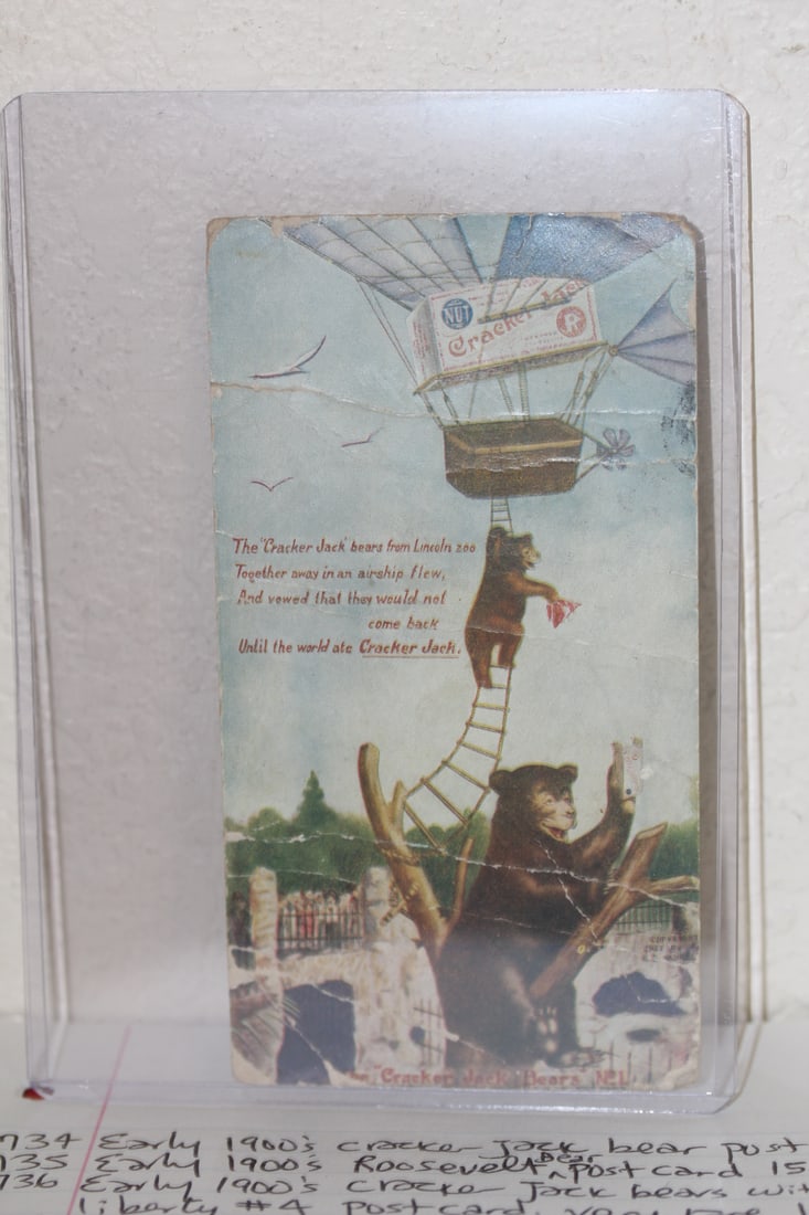 Cracker Jack #1 Postcard (1 of 2)