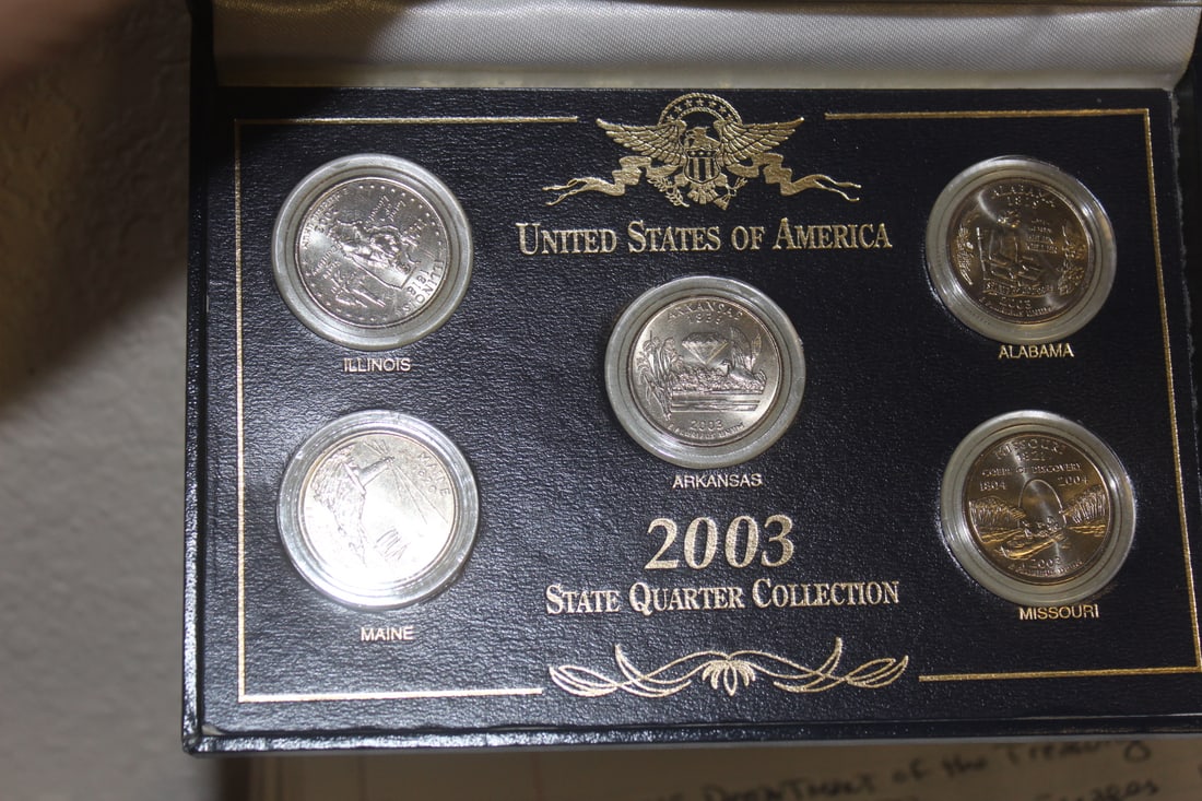 2003 State Quarters Collection: as shown