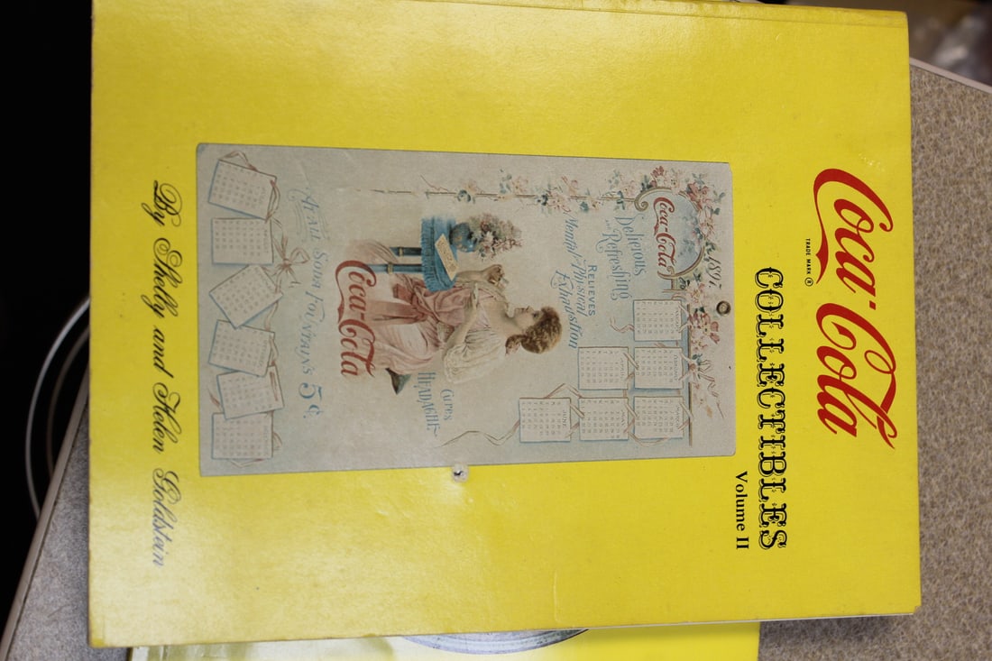 Coca-Cola Collectibles - Volume II.: please note: hole through the book - loose binding - as found