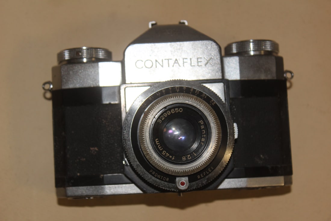 Contaflex 34mm Camera: not tested to see if works or not