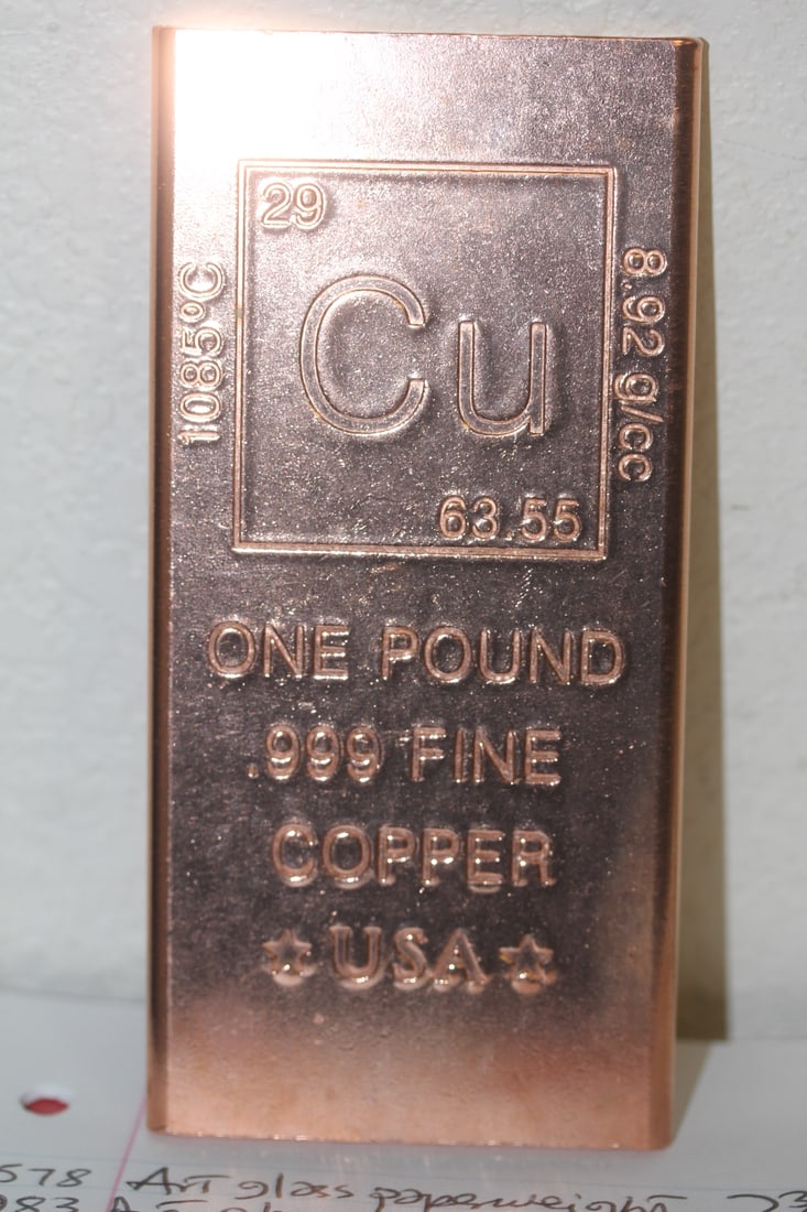 One Pound Copper Bar