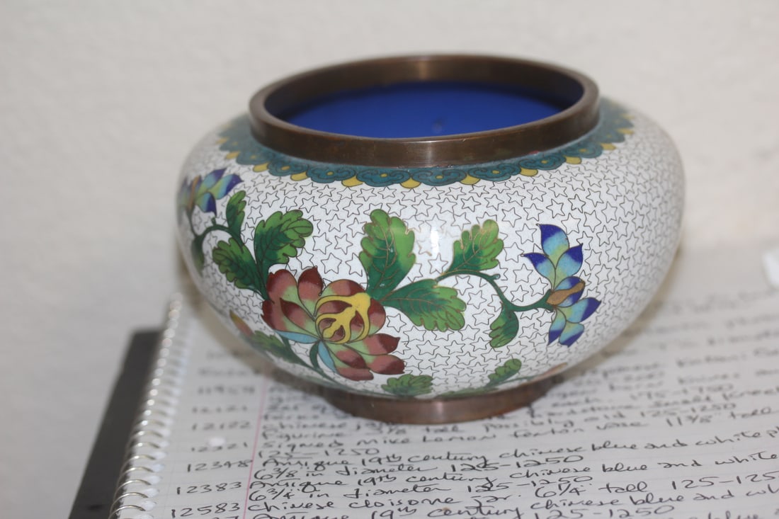 Chinese Cloisonne Bowl