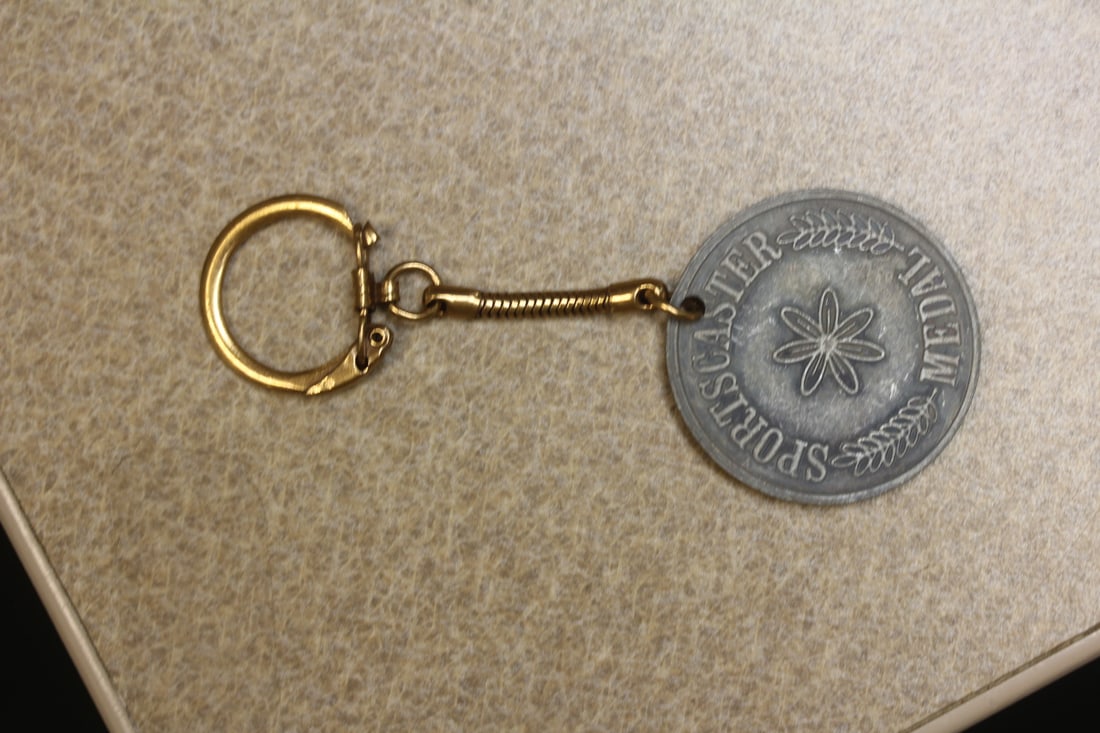Sportscaster Medal Keychain (1 of 2)