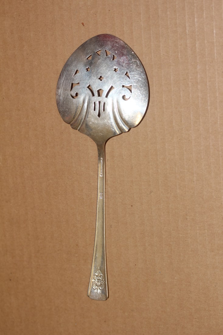 Silverplate Serving Spoon - 4