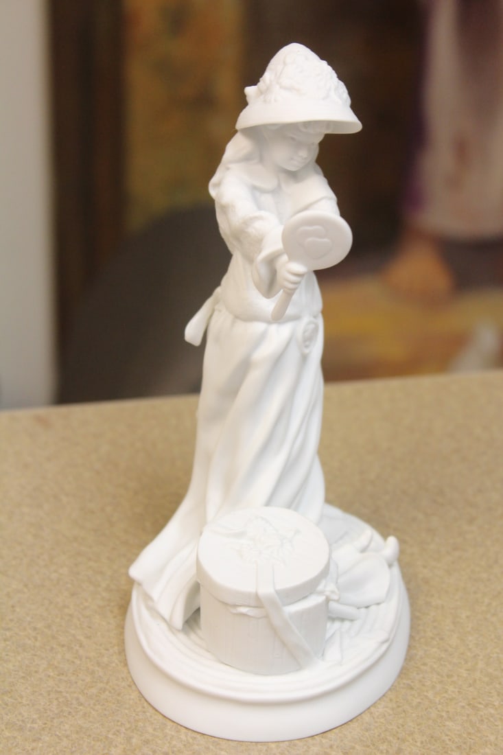 Norman Rockwell Franklin Mint Bisque Figurine (1 of 7)