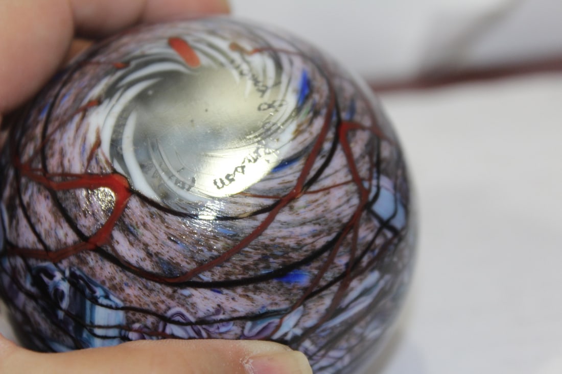 A Signed Paperweight - 7