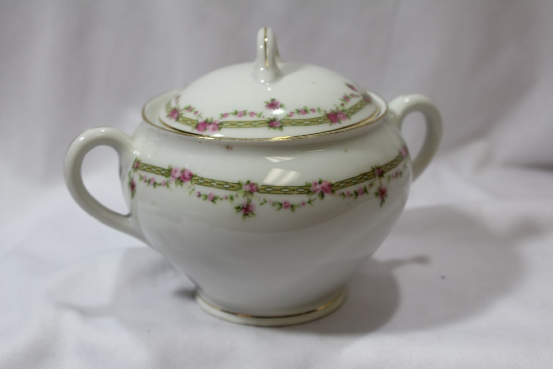 An Austrian Sugar Container: Karslbad, Austria - 5" tall