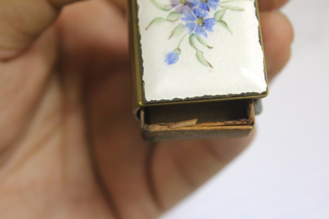 Enamel Match Box - 6