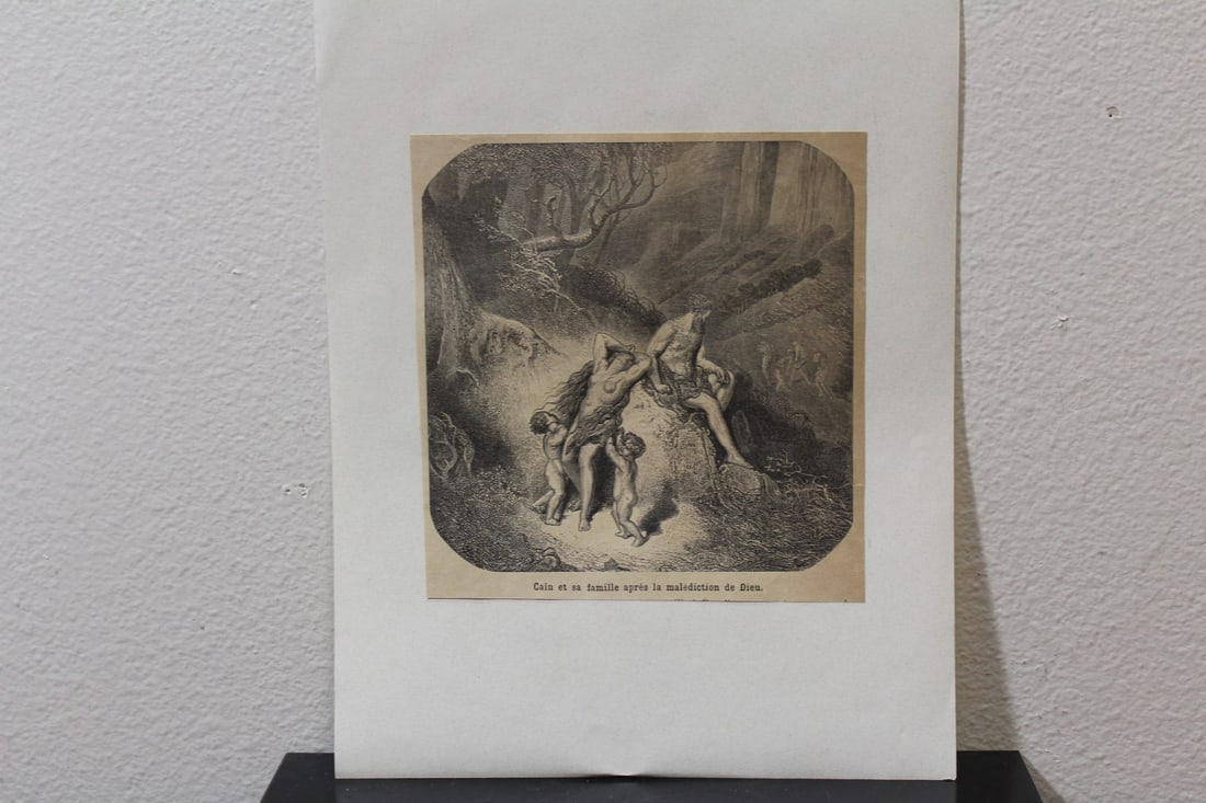 A Vintage Print or Engraving: unframed - 8 1/2" x 11"