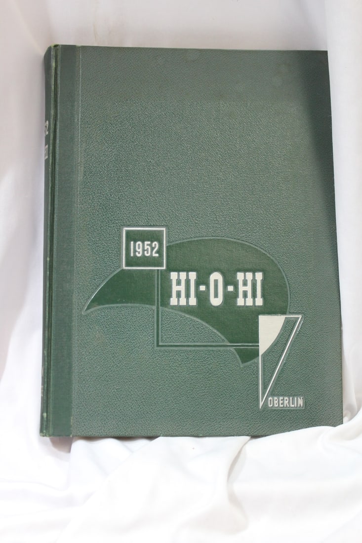 Hardcover Book: The 1952 Hi-O-Hi Oberlin College (1 of 5)