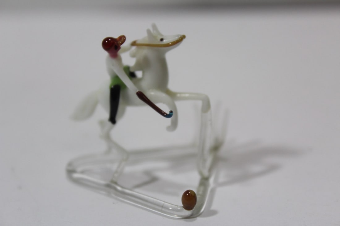 A Miniature Bimini Polo Player