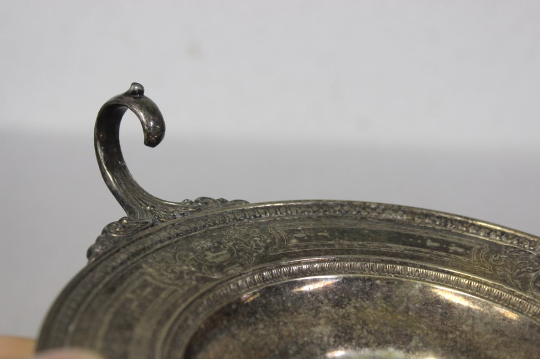 A Silverplated Tray - 5
