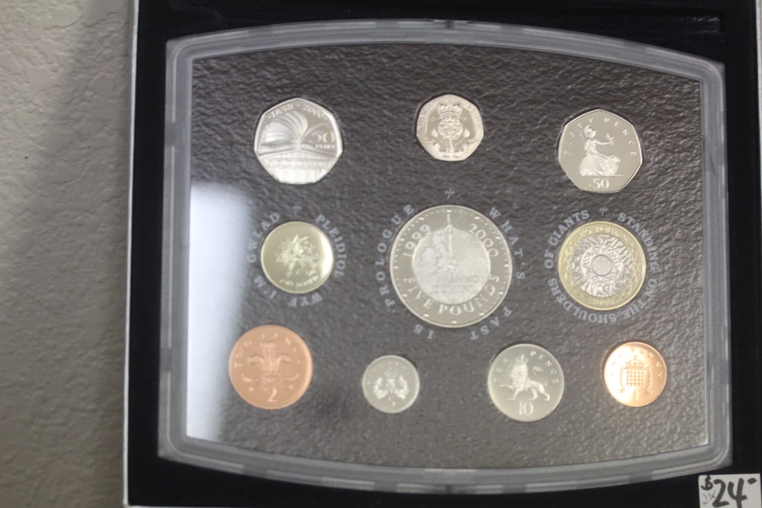 2000 Great Britain Proof Set: as shown