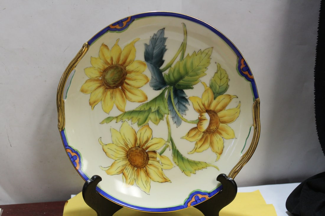An Antique/Vintage Japanese Two Handle Tray