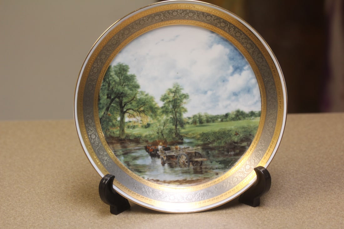 EME, Spain Plate: possibly hand painted - 7 7/8" in diameter