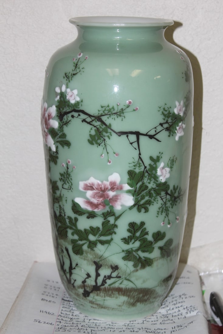 Antique Chinese Celadon Vase (1 of 7)