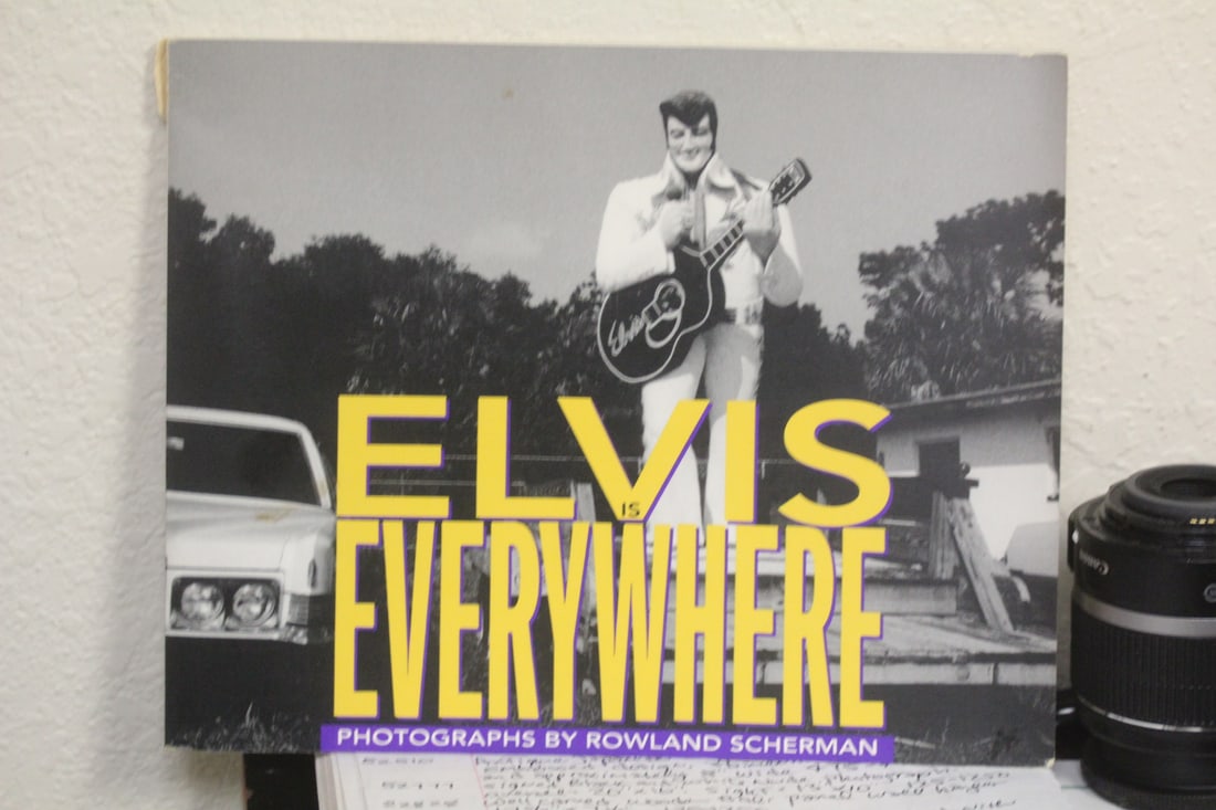 Soft Cover Book: Elvis is Everywhere: as shown