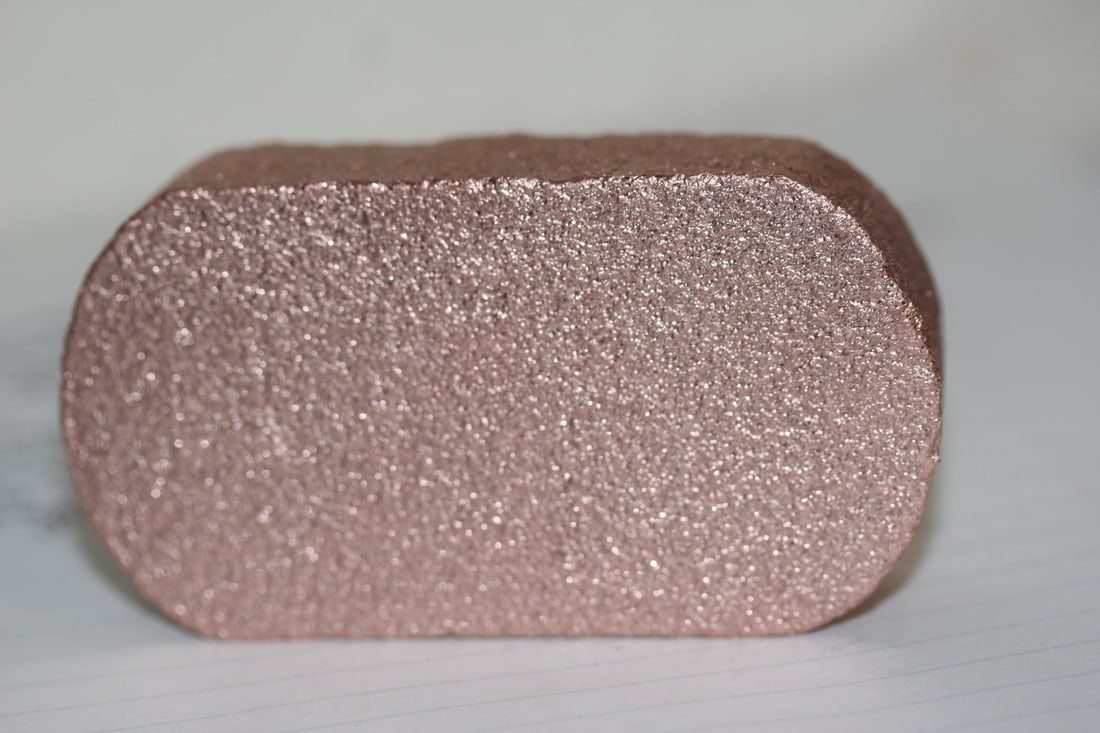 Solid Copper Bar: 567 grams