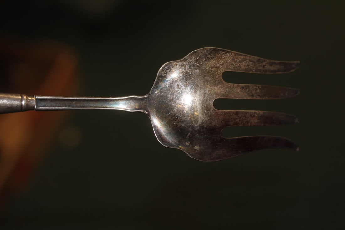 Sterling Ban Serving Fork - 4