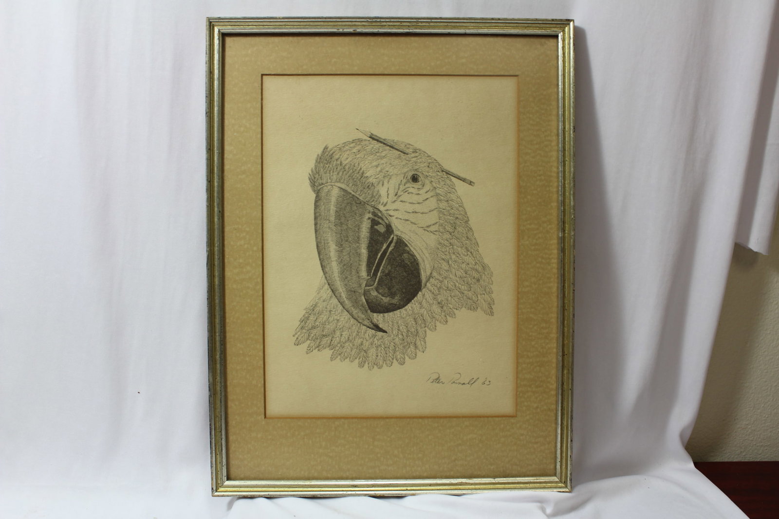 A Signed Peter Parnall Lithograph: dated '63 - overall= 12 3/4" x 16 3/4"