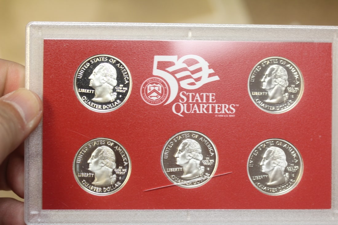 2001 US Mint Silver Proof Set - 2