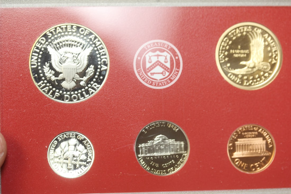 2001 US Mint Silver Proof Set - 6