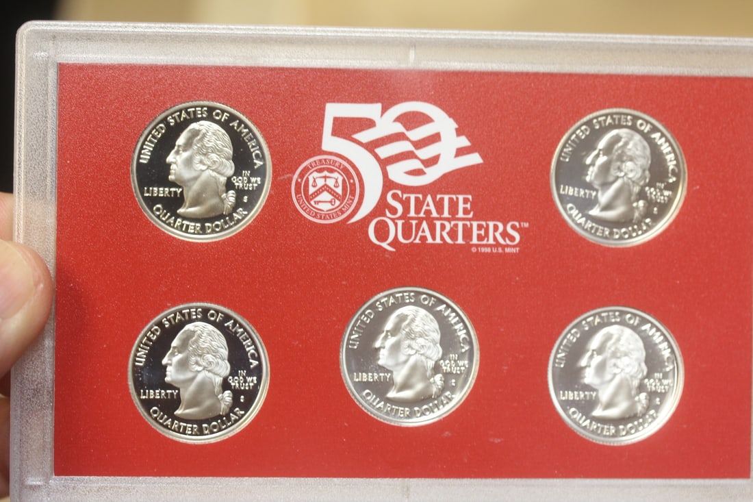 2001 US Mint Silver Proof Set - 2