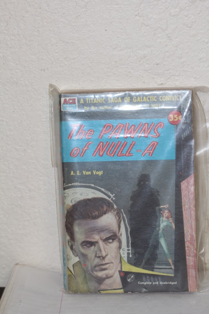 Paperback Novel: The Pawns of Null-A: as shown