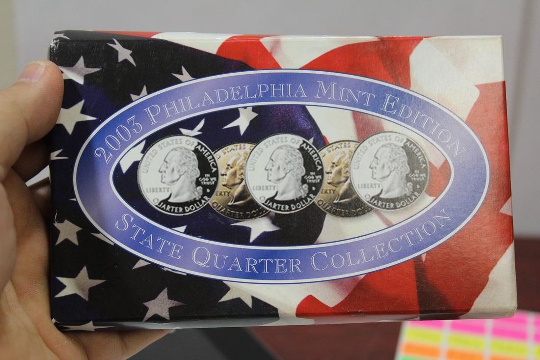 2003 Philadelphia Mint State Quarter Collection: as shown