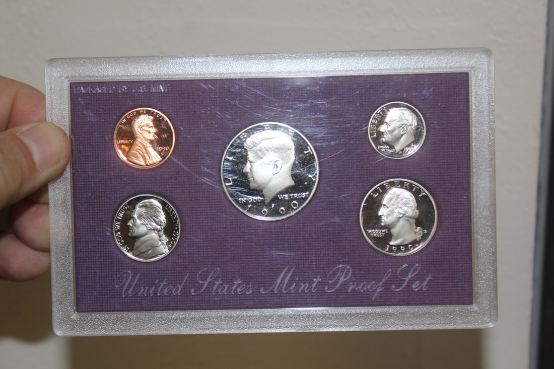 1990 US Mint Proof Set: as shown