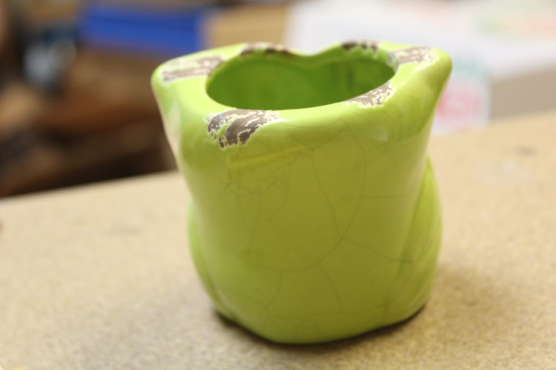 Ceramic Owl Cup - 3