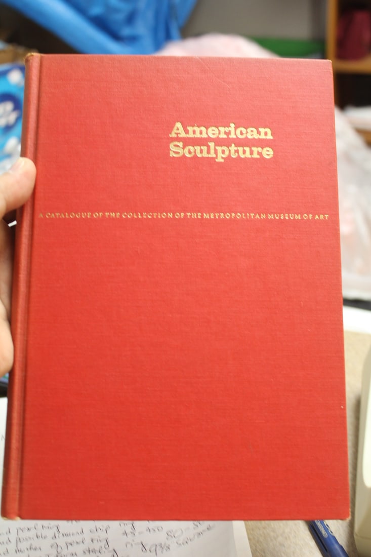 Hardcover Book: American Sculpture: Metropolitan Museum of Art - 1965