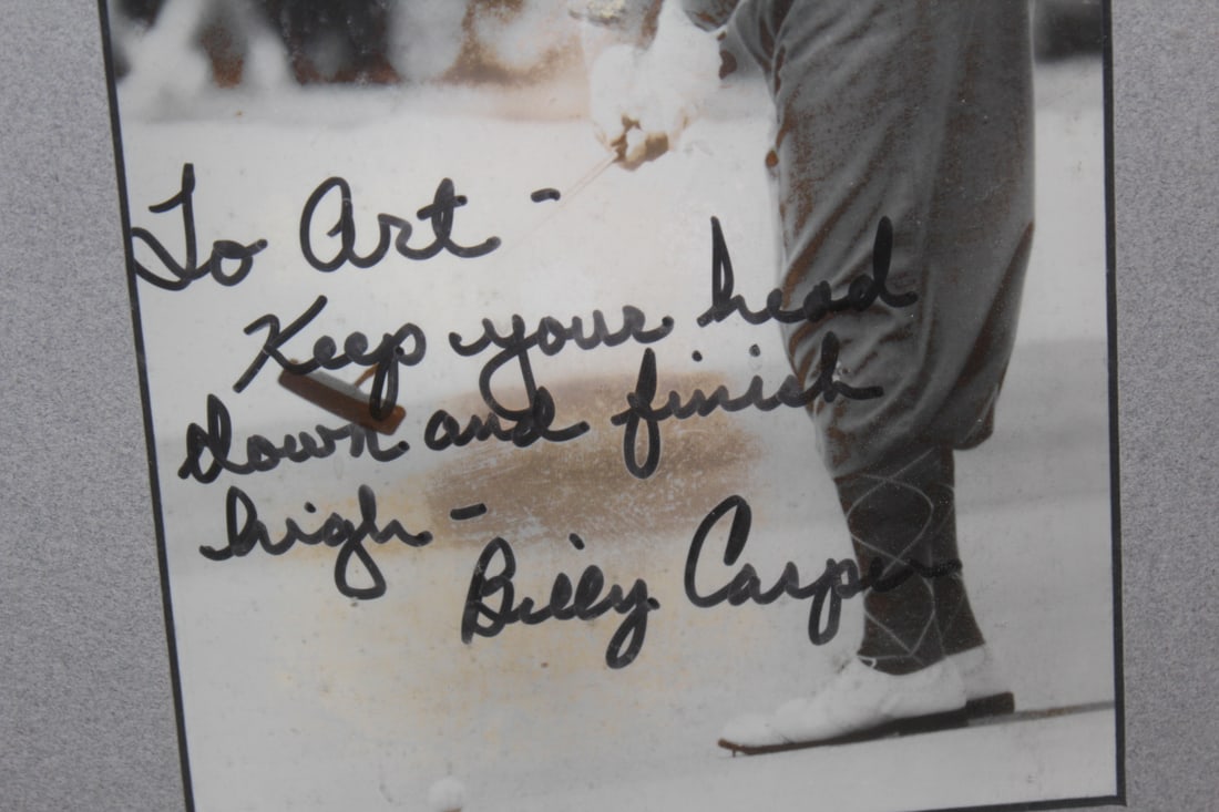 Framed Signed Billy Casper Golfer - 3