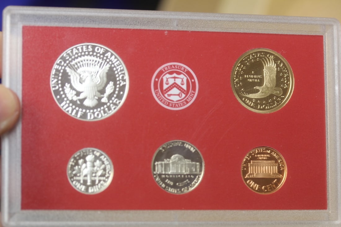 2001 US Mint Silver Proof Set - 3