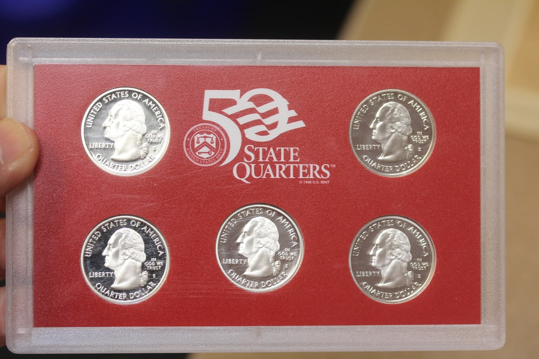 2001 US Mint Silver Proof Set - 5
