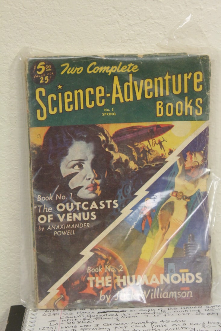 Science Adventure Books Magazine - 1952: Two complete magazine - volume one