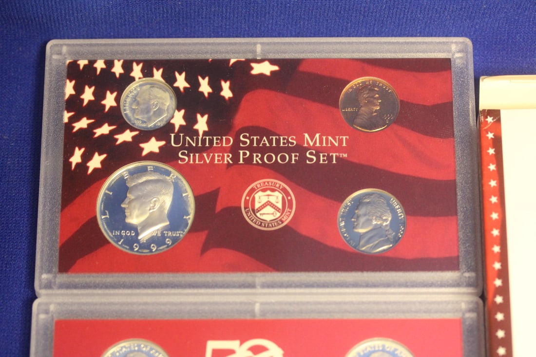 1999 US Mint Silver Proof Set - 3
